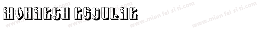 Monarch Regular字体转换